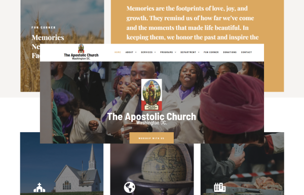 web church design web church design